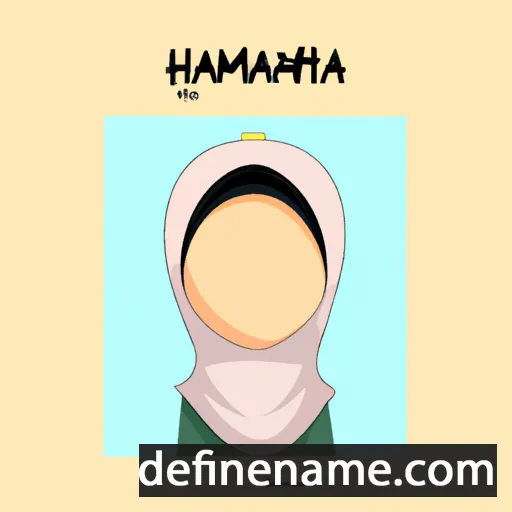 Hakimah cartoon