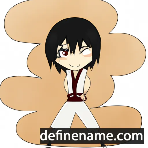 cartoon of the name Haku