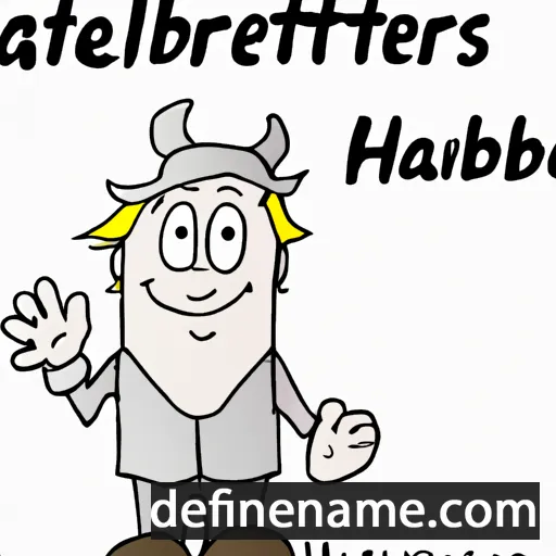 Halbertus cartoon