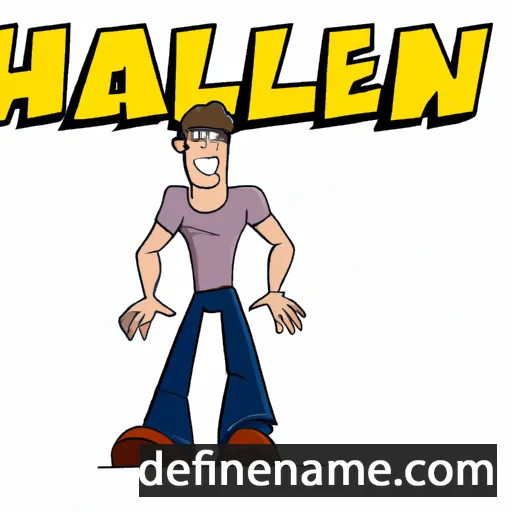 Halen cartoon