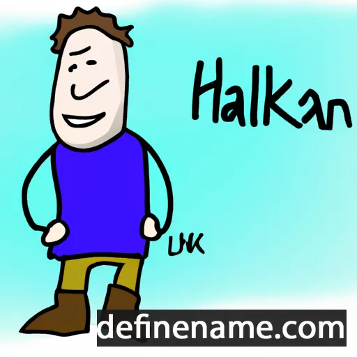 Halkin cartoon