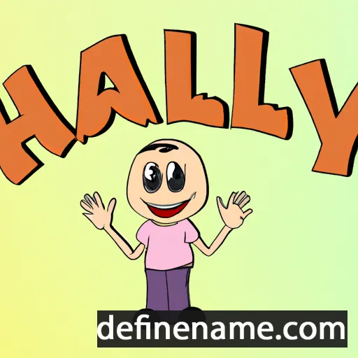 Hally cartoon