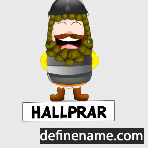 cartoon of the name Halrloprillalar