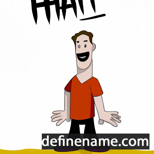 cartoon of the name Halti