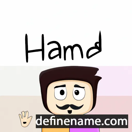 Hamad cartoon