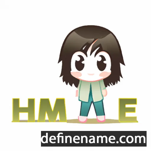 Hamae cartoon