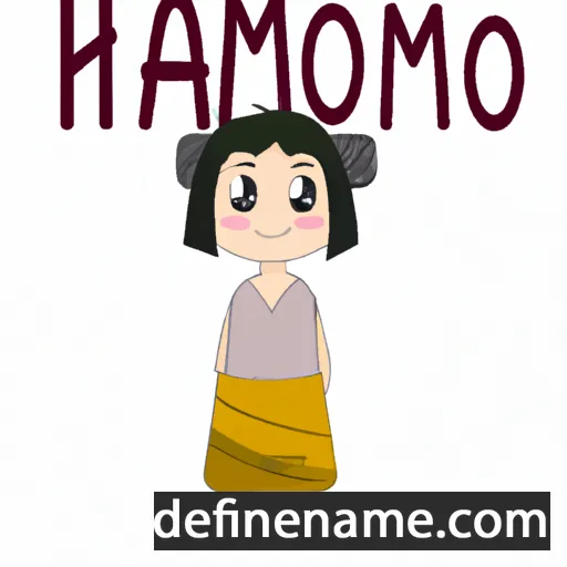 cartoon of the name Hamako