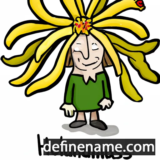 cartoon of the name Hamamelis