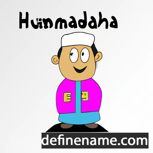 cartoon of the name Hamduna