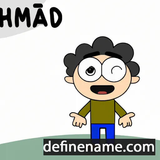 cartoon of the name Hamidi