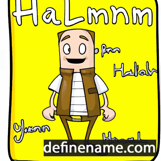 cartoon of the name Hamlin