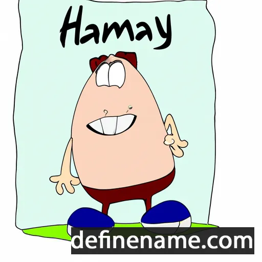 cartoon of the name Hammy