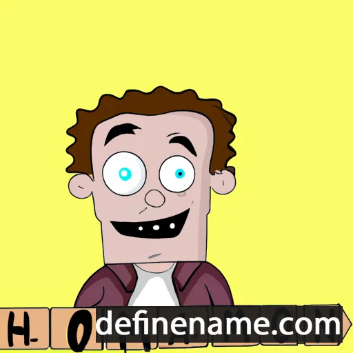 cartoon of the name Hamond