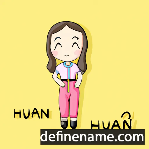 cartoon of the name Han-areum