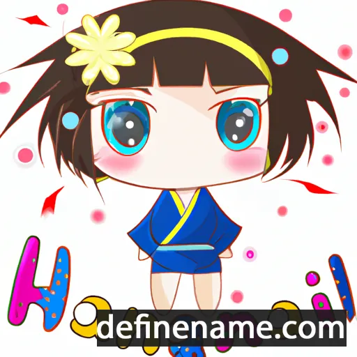 Hanabi cartoon