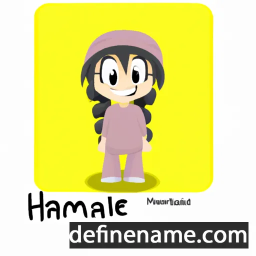 Hanameel cartoon