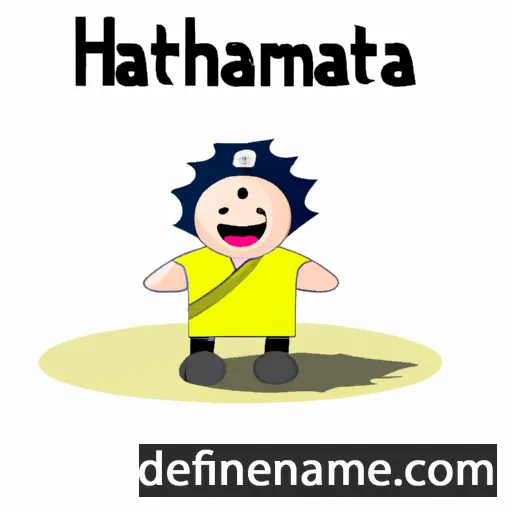 cartoon of the name Hanarata