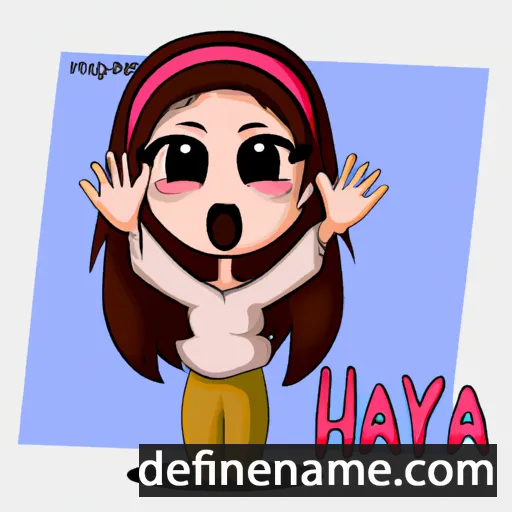 Hanaya cartoon