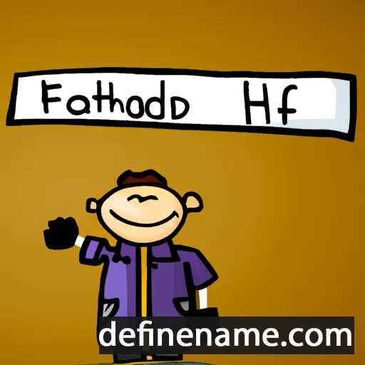 cartoon of the name Handforth