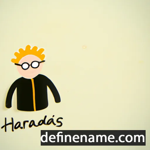 cartoon of the name Handrijas