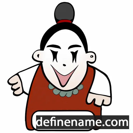 cartoon of the name Hangil