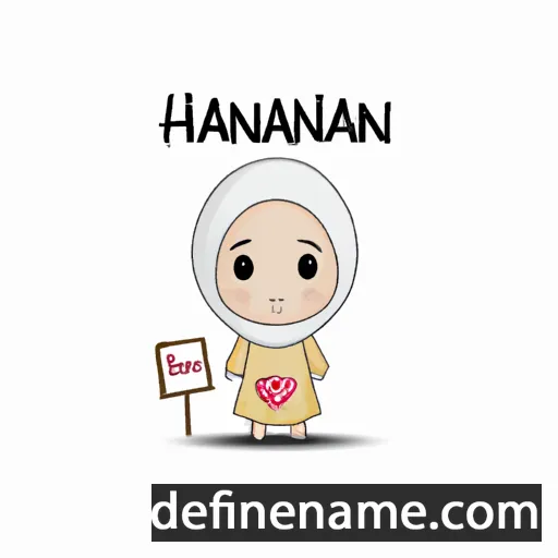 Haniah cartoon