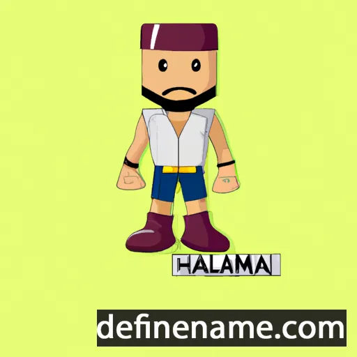 cartoon of the name Hanibal