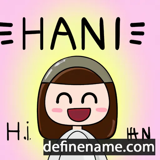 Hanii cartoon