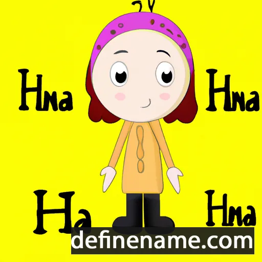 Hanina cartoon