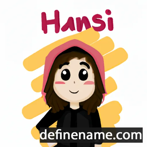 Hanisi cartoon