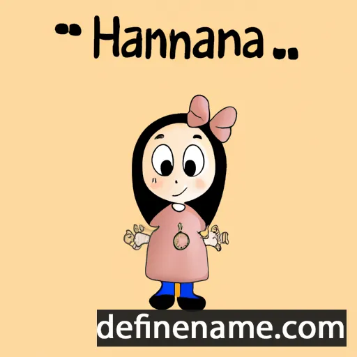 Hannamaija cartoon