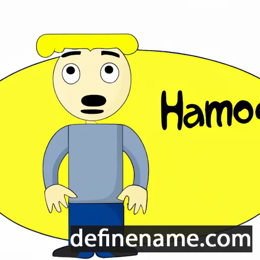 cartoon of the name Hanno