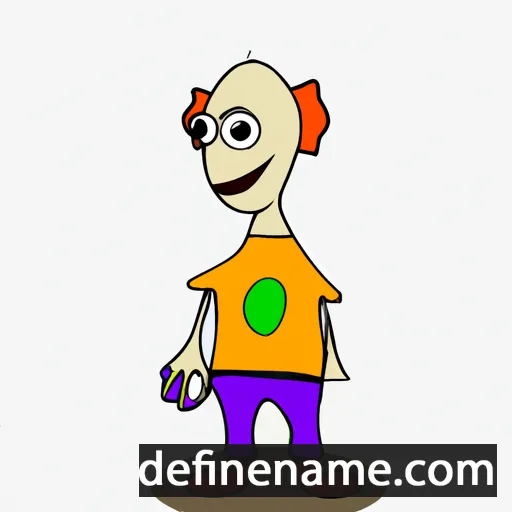 cartoon of the name Hanno