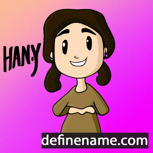 Hanny cartoon