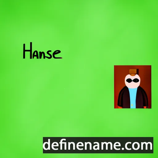 Hansine cartoon