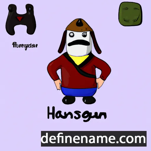 Hansinnguaq cartoon