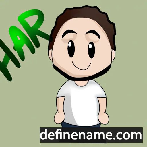 Hári cartoon