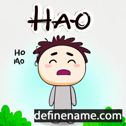 Hạo cartoon