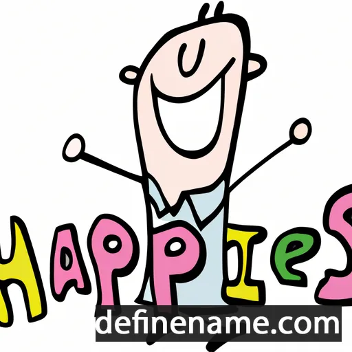 Happyness cartoon