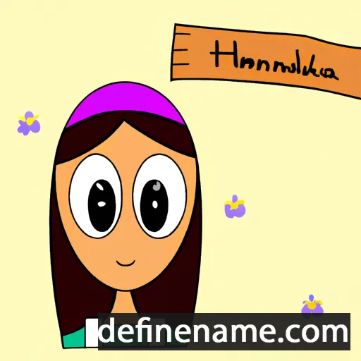 cartoon of the name Haraldina