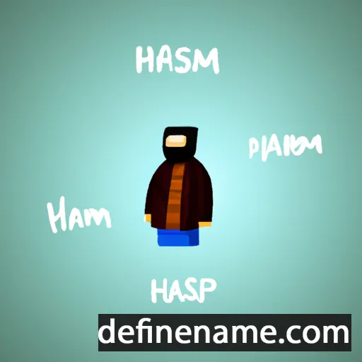 cartoon of the name Harasim