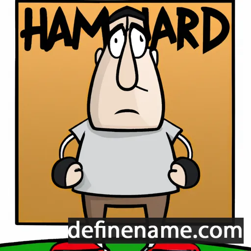 cartoon of the name Hardmund