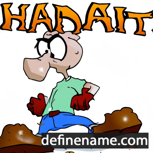 cartoon of the name Hardmut