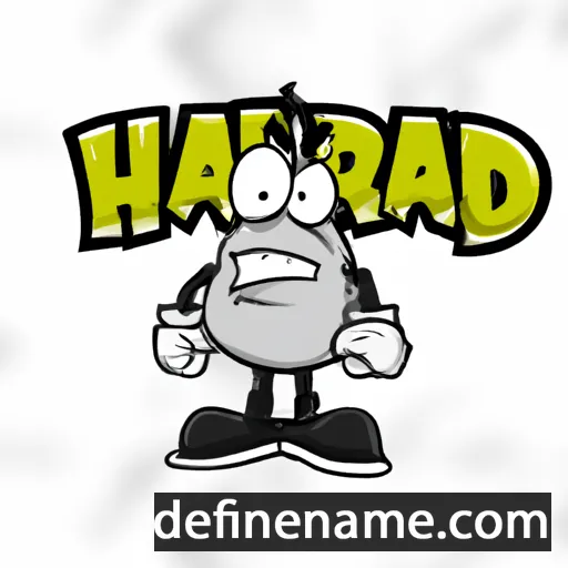 Hardrad cartoon