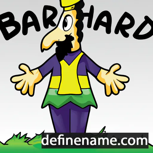 cartoon of the name Haribrand