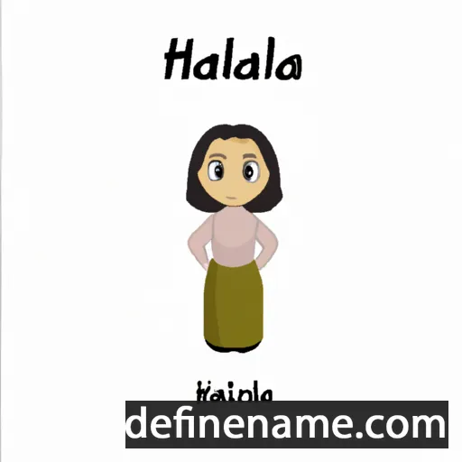 cartoon of the name Hariclia