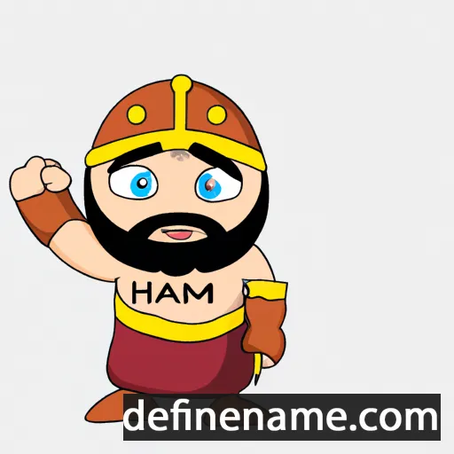 cartoon of the name Harimund