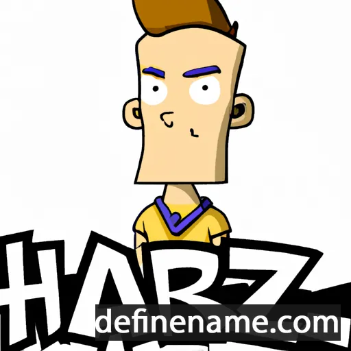 Haritz cartoon