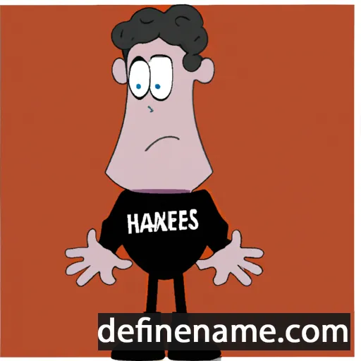 Harkless cartoon