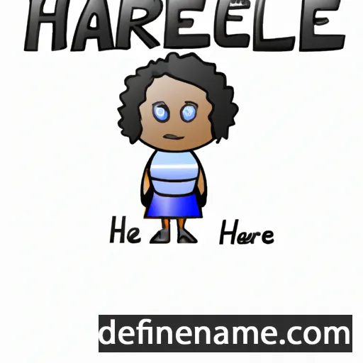 Harlene cartoon